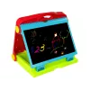 LEAN TOYS Maletín pizarra plegable 2en1 - tiza y rotulador