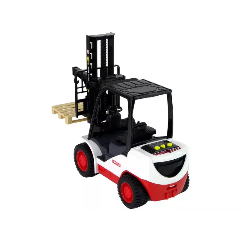 LEAN TOYS Carretilla elevadora con horquilla móvil y palé