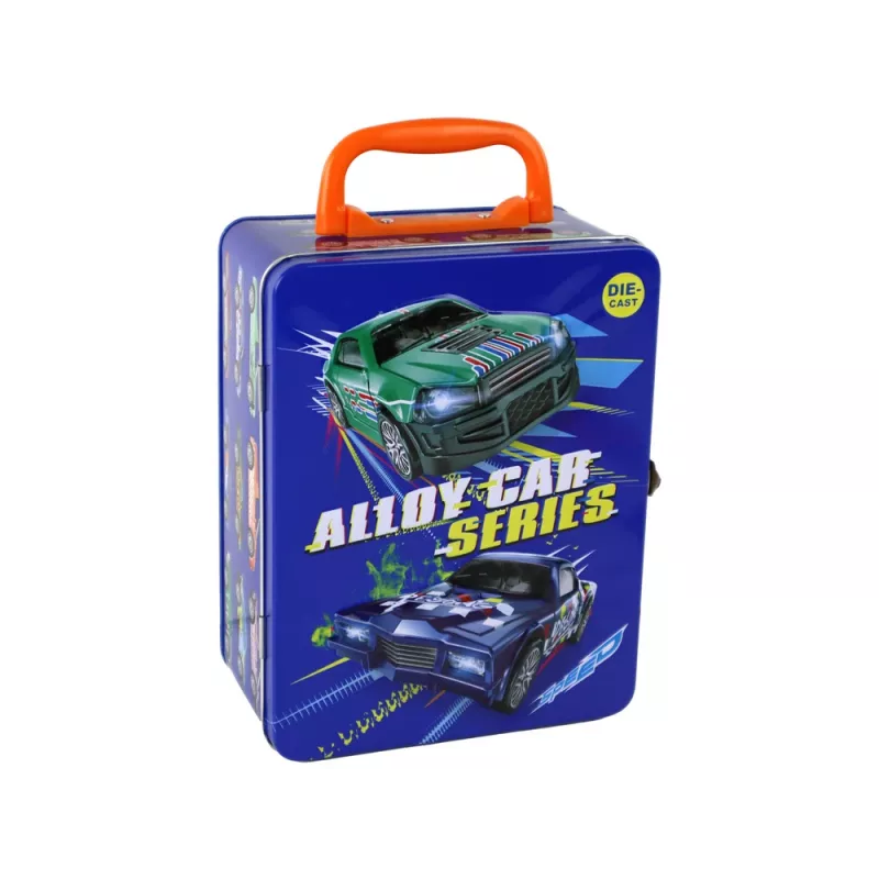 LEAN TOYS Set de vehículos de fricción 12 ELE Metal 1:64