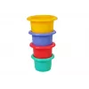 LEAN TOYS Set de baño Cascada de rana + cubos