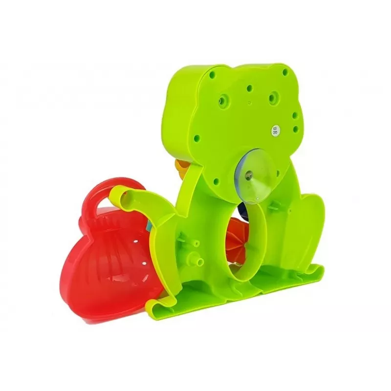 LEAN TOYS Set de baño Cascada de rana + cubos
