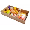 LEAN TOYS Set de frutas y verduras para cortar
