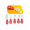 LEAN TOYS Set de frutas y verduras para cortar