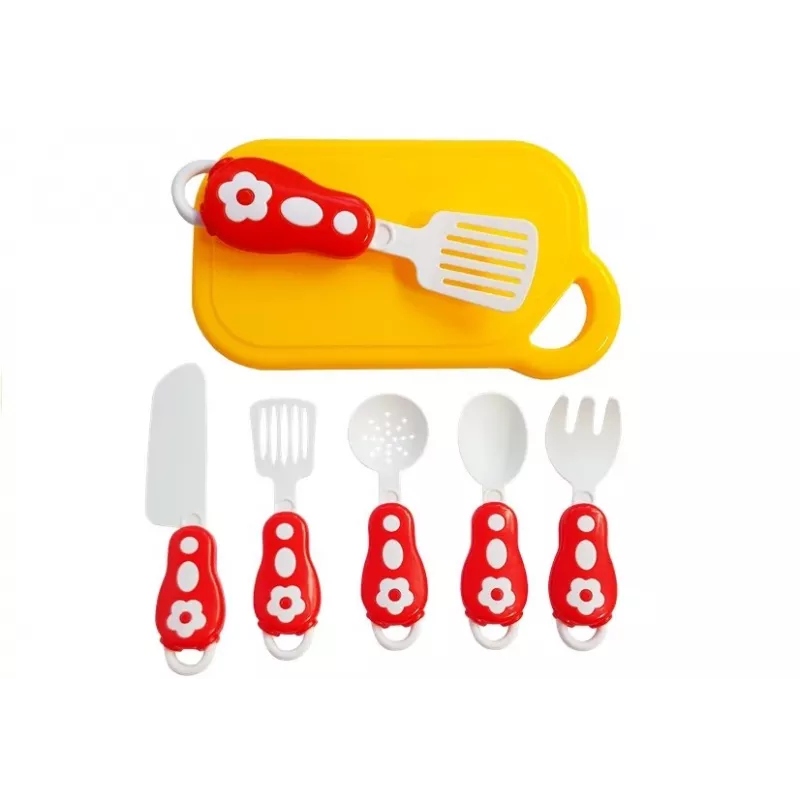 LEAN TOYS Set de frutas y verduras para cortar