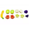 LEAN TOYS Set de frutas y verduras para cortar