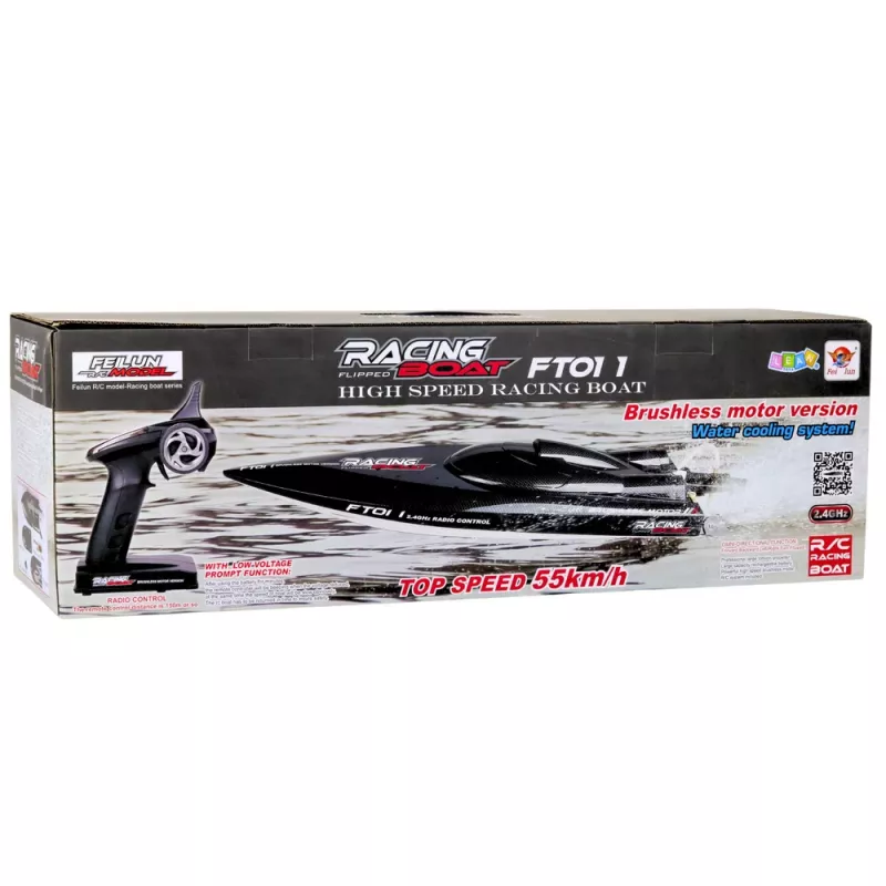 LEAN TOYS Lancha motora RC FT011 con motor brushless 55km/h