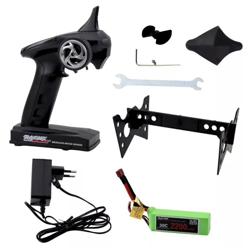 LEAN TOYS Lancha motora RC FT011 con motor brushless 55km/h