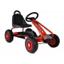 LEAN TOYS G201 Go-kart de pedales rojo