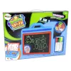 LEAN TOYS Pizarra magnética 2en1 con pintura luminosa