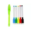 LEAN TOYS Pizarra magnética 2en1 con pintura luminosa