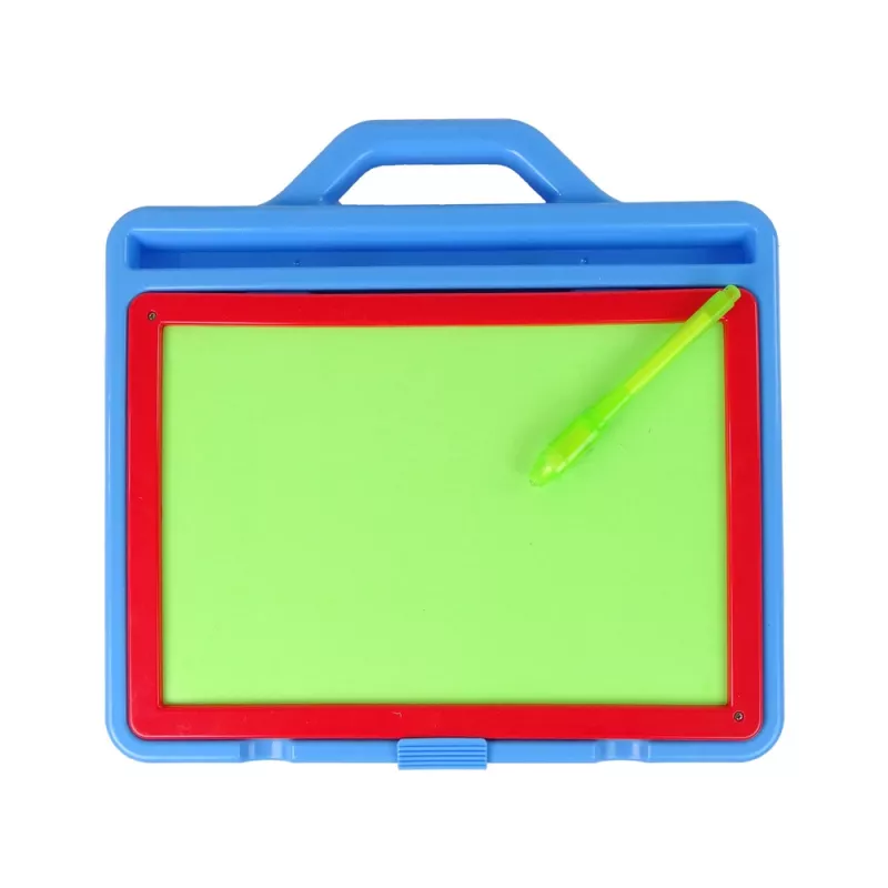 LEAN TOYS Pizarra magnética 2en1 con pintura luminosa