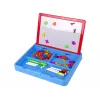 LEAN TOYS Pizarra magnética 2en1 con pintura luminosa
