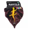 LEAN TOYS Geco dorado Figura de goma elástica reptil realista 15,5 cm