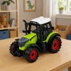 Tractor verde LEAN TOYS de 15 cm con fricción