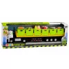 LEAN TOYS camión de transporte de alimentos verde 1:40 modelo de fundición