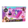 LEAN TOYS Set de peluquería plancha con tizas de colores para mechas + accesorios de pelo