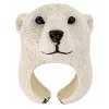 LEAN TOYS Anillo de mano educativo animales oso blanco