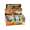 LEAN TOYS Huevo de dinosaurio mágico que eclosiona y crece 6 cm Multicolor