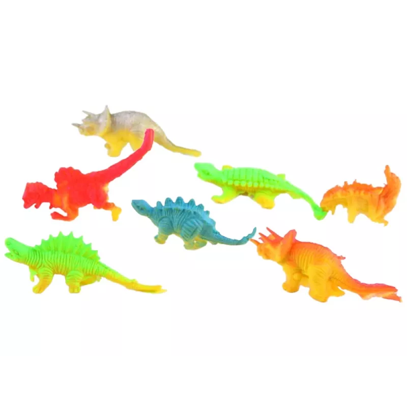 LEAN TOYS Huevo de dinosaurio mágico que eclosiona y crece 6 cm Multicolor
