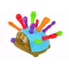 LEAN TOYS Puzzle Erizo Azul Púas de Colores