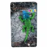 LEAN TOYS Lagarto cornudo Figura de goma elástica realista 20 cm
