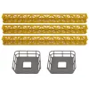 LEAN TOYS Gran grúa con mando a distancia R/C altura 183 cm 2 niveles de trabajo