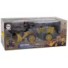 LEAN TOYS Excavadora gigante cargadora teledirigida rotación 360 grados luces LED