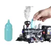LEAN TOYS Tren gigante con sonido, luz y humo 206,5 cm x 153,5 cm