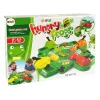 LEAN TOYS Juego arcade ranas hambrientas palanca y bolas