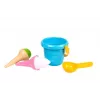 Set de arena de helado LEAN TOYS Cubo azul Cuchara 5736