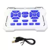 LEAN TOYS Robot dinosaurio RC inteligente tiranosaurio rex teledirigido – 2,4 GHz, ojos LED, sonidos de rugido