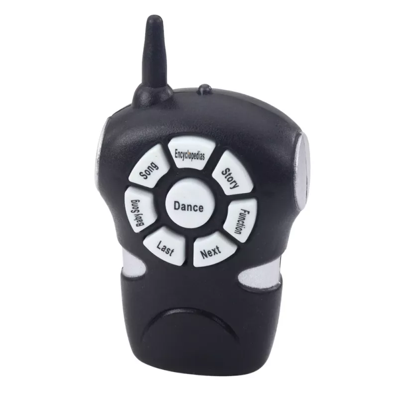 LEAN TOYS Robot teledirigido inteligente con mando a distancia RC, luces y sonidos