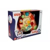 LEAN TOYS Panel interactivo bebé musical con animales rosa