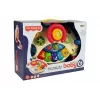 LEAN TOYS Volante interactivo bebé con piano, sonidos de animales y teléfono