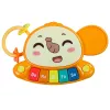 LEAN TOYS Andador interactivo para bebé 2 en 1 mesa rojo