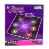 LEAN TOYS Alfombrilla de baile interactiva para niños con Bluetooth 5.0, 5 modos de juego y 3 idiomas