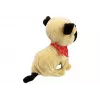 LEAN TOYS Perro interactivo con correa, ladra, mueve la cola, sensores