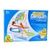 LEAN TOYS Set interactivo de tobogán de pingüino para niños
