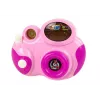 LEAN TOYS Cámara de fotos interactiva para bebés con melodías de luz y sonido, color rosa