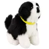 LEAN TOYS Perro de peluche interactivo con pelo suave raza Border Collie