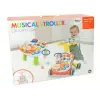 LEAN TOYS Andador interactivo y mesa de actividades 2 en 1 rosa