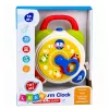 LEAN TOYS Despertador sensorial interactivo para niños pequeños con luz y sonido - diseño zorro, recargable por USB-C