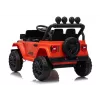 LEAN TOYS Jeep Rubicon DK-JWR558 24V Naranja Vehículo a batería para niños con mando a distancia para padres