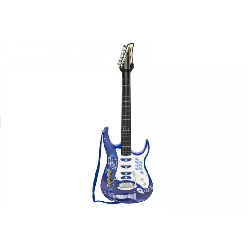 LEAN TOYS Amplificador de guitarra de juguete para niños con micrófono y entrada MP3 - a partir de 3 años set de instrumento musical