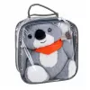 LEAN TOYS Peluche con peso Koala mascota terapéutica 1.3 KG Gris 35 cm