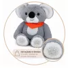 LEAN TOYS Peluche con peso Koala mascota terapéutica 1.3 KG Gris 35 cm