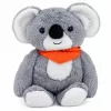 LEAN TOYS Peluche con peso Koala mascota terapéutica 1.3 KG Gris 35 cm