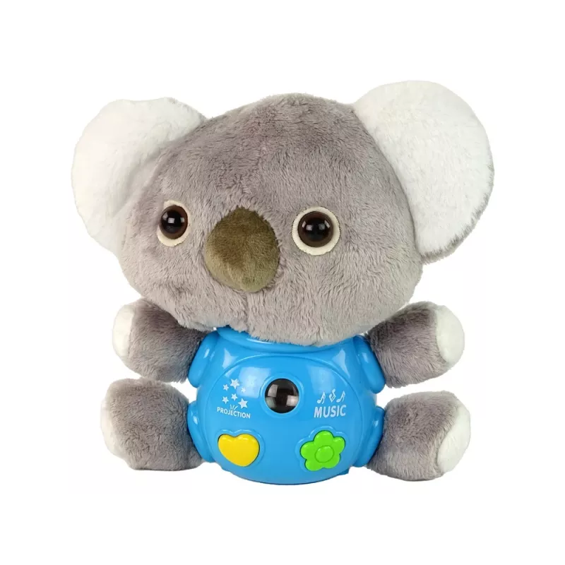 LEAN TOYS Koala proyector sonido juguete interactivo gris