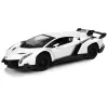 LEAN TOYS Lamborghini Veneno 1:24 coche teledirigido, blanco con 2.4GHz y luces