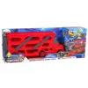LEAN TOYS Camión con remolque grande de 3 pisos camión de carga pesada con rampa de lanzamiento de coches extensible